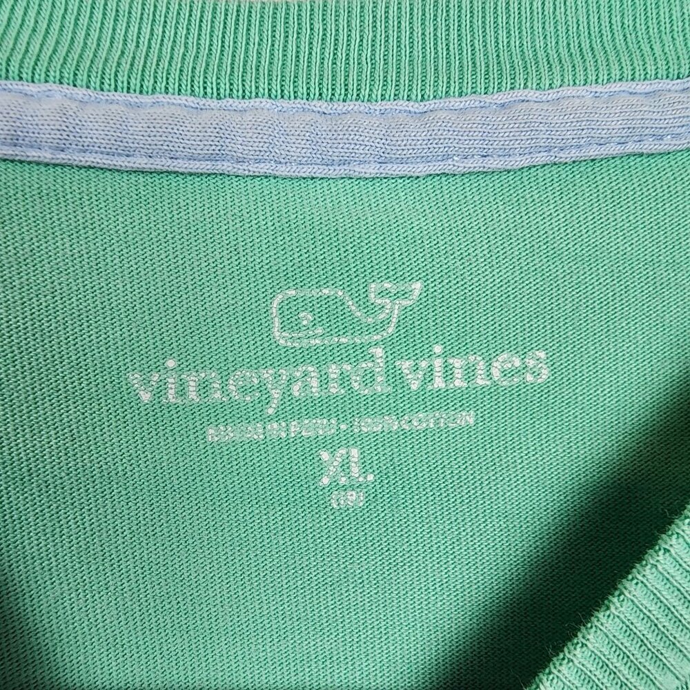 Vineyard Vines long sleeve shirt top sz XL / 18 boy girl whale logo - Picture 3 of 7